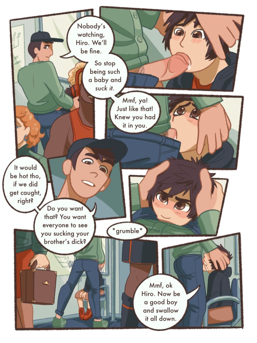 Hiro Hamada & Tadashi Hamada (Big Hero 6) Cartoon Porn – Age Differen… (2)