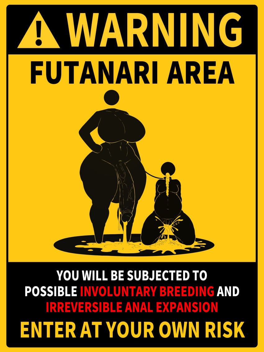Warning Sign Person Rule 34 – Ass