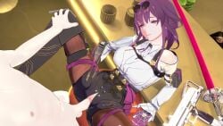 Kafka (Honkai) Cartoon Porn Video – Clothed – Clothed Female Nude Male
