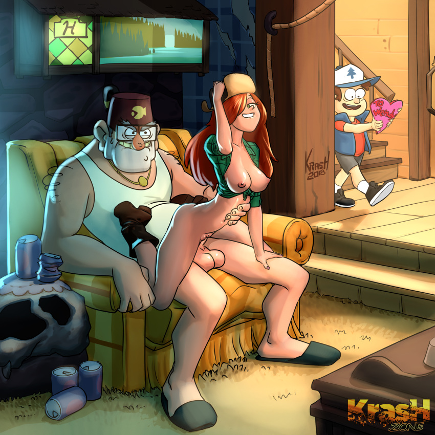 Dipper Pines & Stanley Pines (Disney) Cartoon Porn – Age Difference