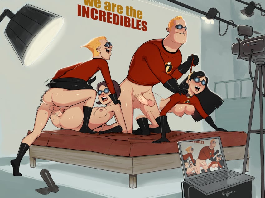 Bob Parr & Dash Parr (Disney) Cartoon Porn – Age Difference – Ahe Gao