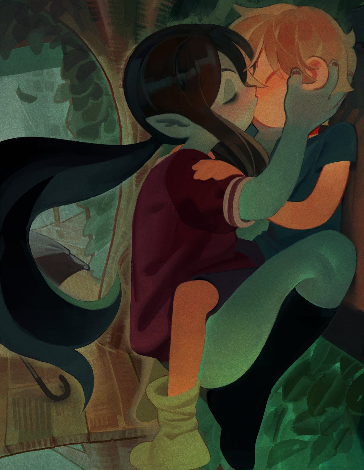 Finn The Human & Marceline (Adventure Time) Cartoon Porn – Bigger Fem…