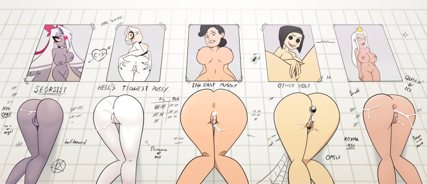 Charlie Morningstar & Ming Lee (Coraline) Cartoon Porn – After Anal
