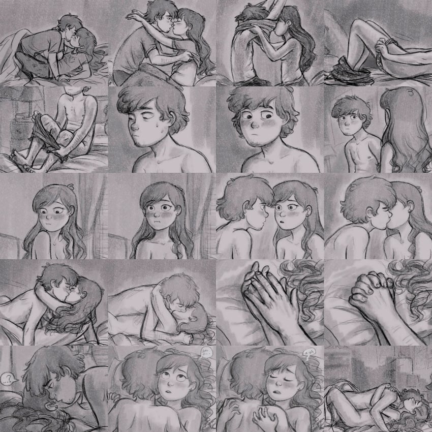 Dipper Pines & Mabel Pines (Disney) Cartoon Porn – Bed – Bedroom