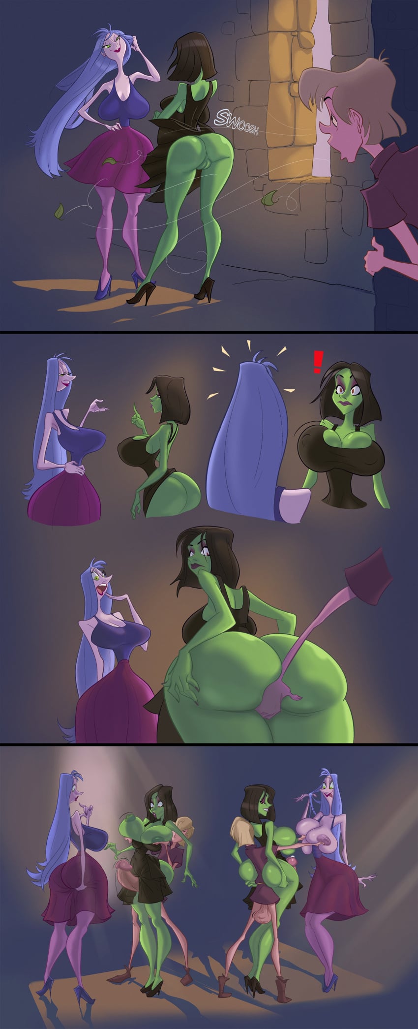 Arthur & Arthur Pendragon (Arthurian Legends) Cartoon Porn – Ass
