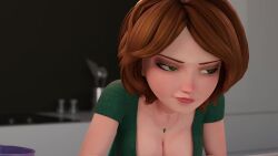 Aunt Cass & Cass Hamada (Big Hero 6) Cartoon Porn Video – Anal (2)