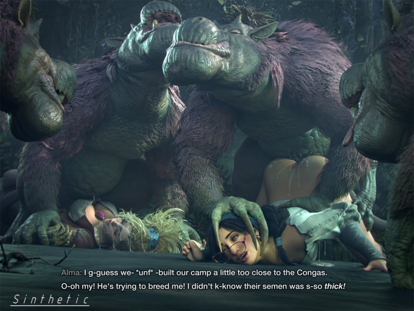 Monster Hunter Cartoon Porn – Alma – Ape