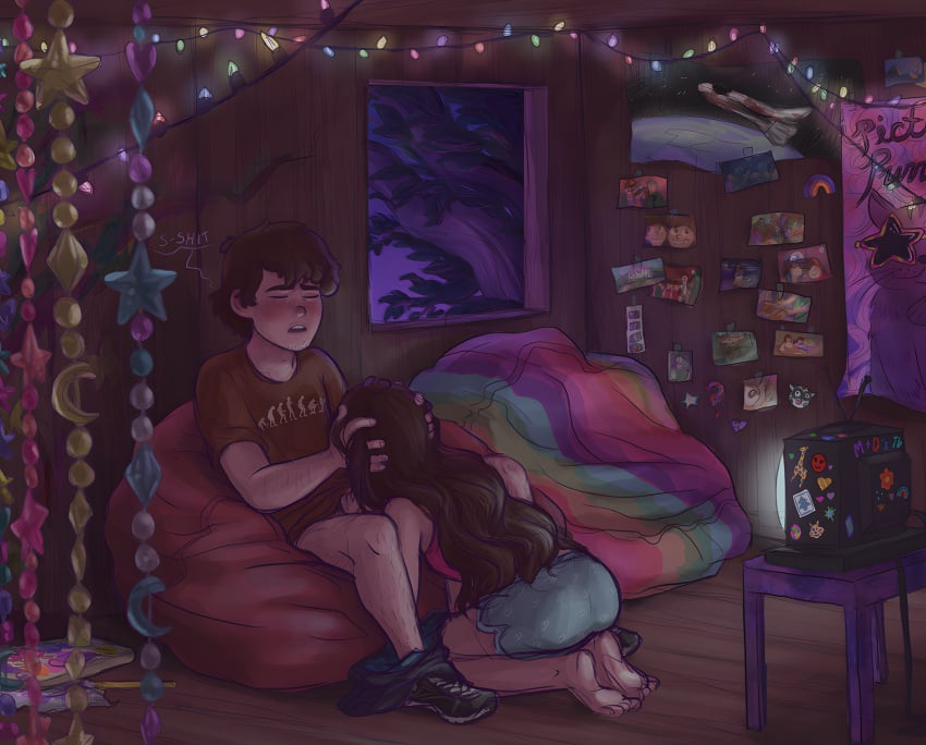 Dipper Pines & Mabel Pines (Disney) Cartoon Porn – Barefoot – Beads –…