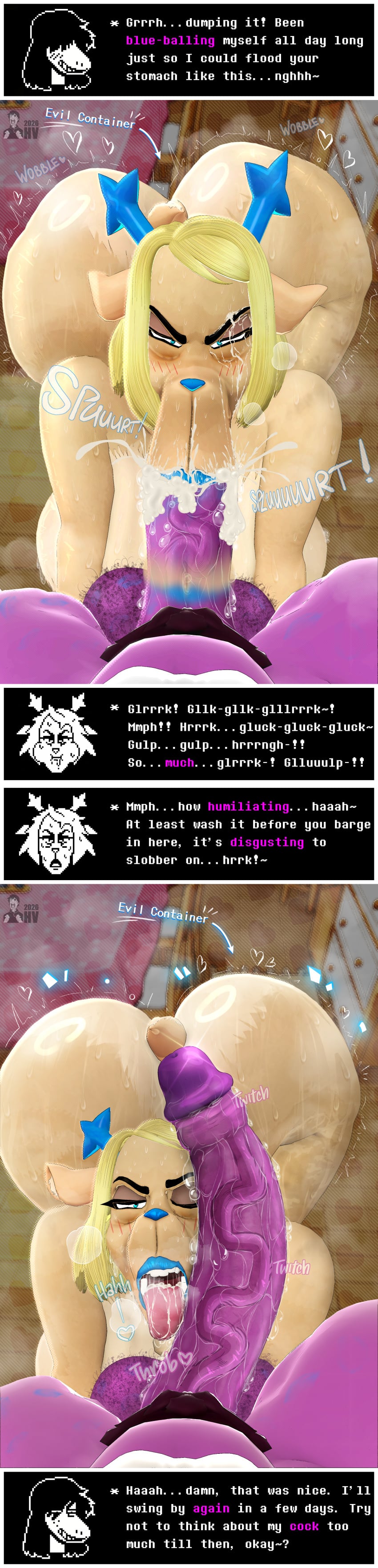 Carol Holiday & Carol Holiday (Deltarune) Rule 34