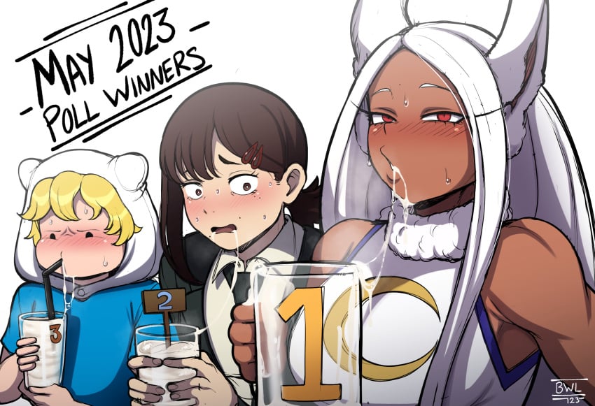 Finn The Human & Higashiyama Kobeni (Adventure Time) Cartoon Porn