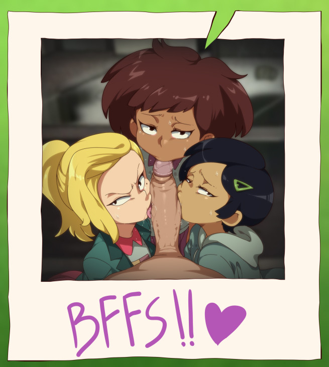Anne Boonchuy & Bff (Amphibia) Cartoon Porn – American – Angry