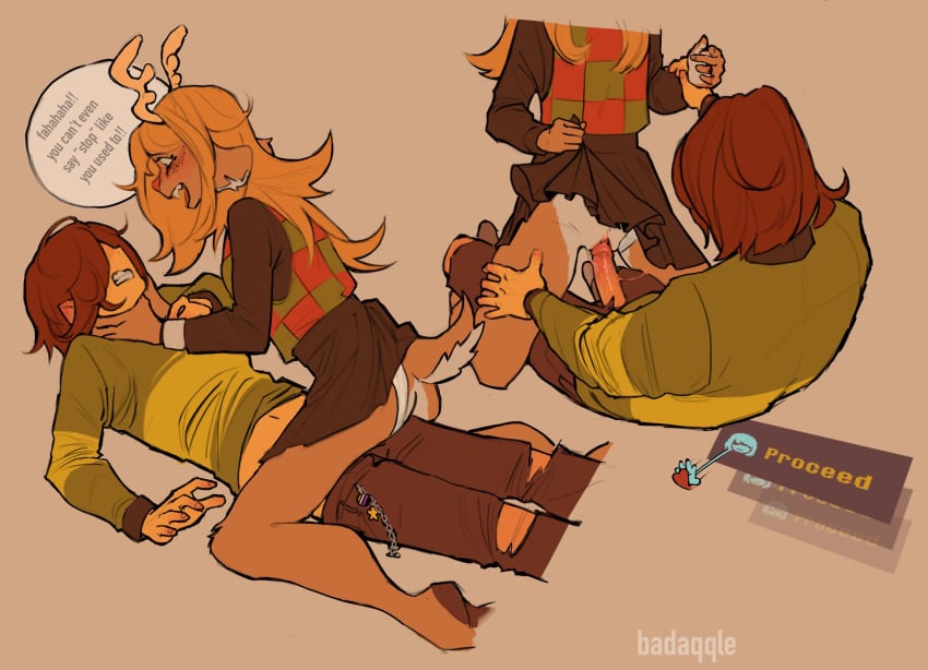 Kris & Noelle Holiday (Deltarune) Rule 34 – Animal Ears