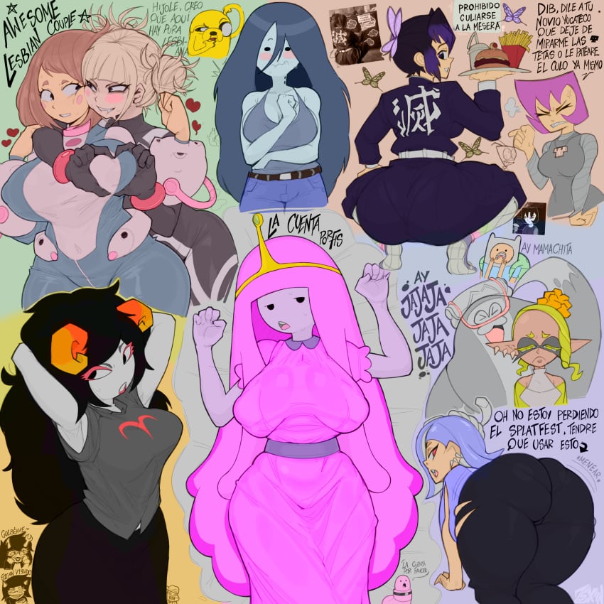 Aradia Megido & Big Man (Adventure Time) Cartoon Porn – Ass In Dress