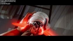 Shion (Overwatch) Cartoon Porn Video – Blowjob – Cum In Mouth