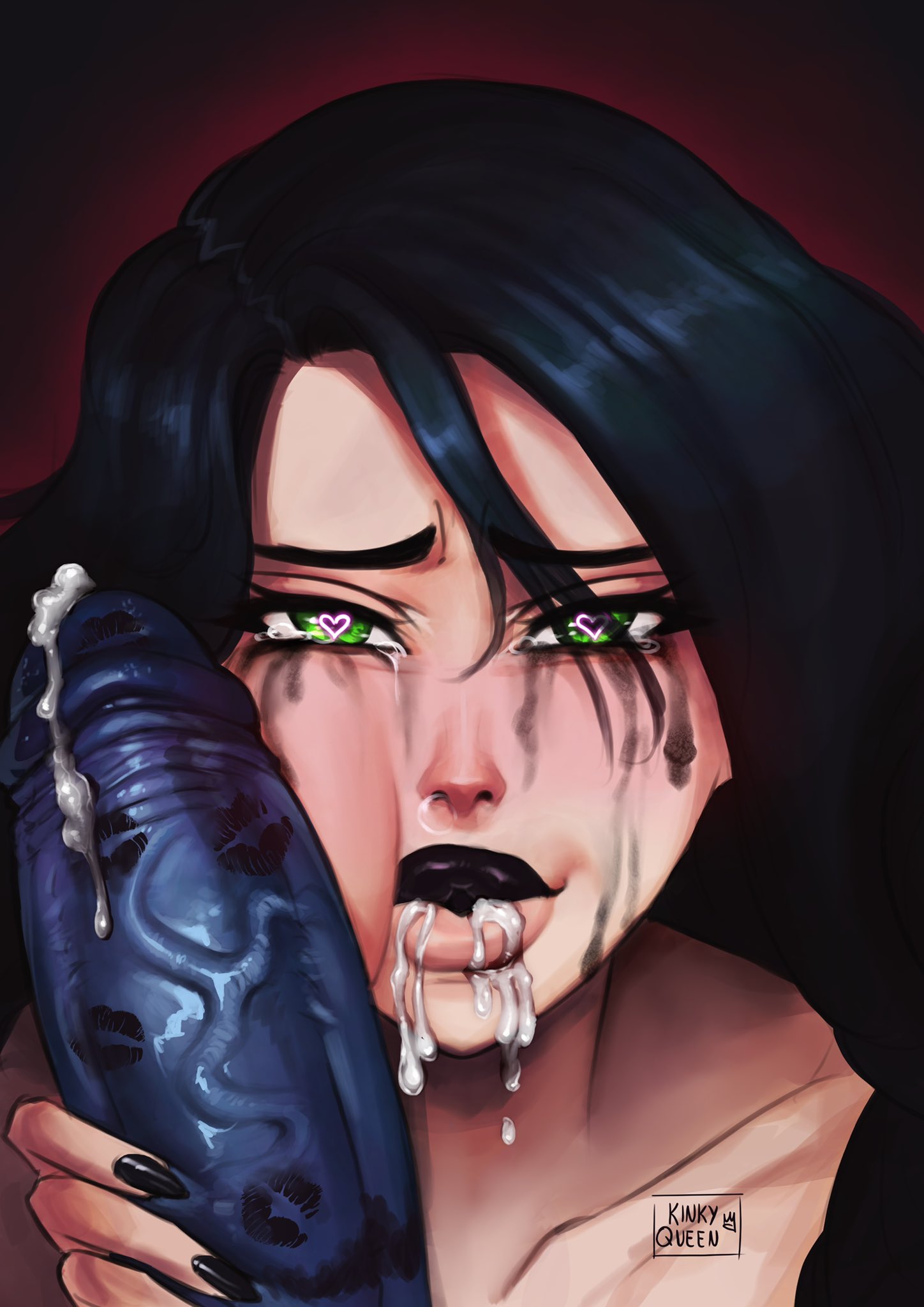 Dr. Drakken & Miss Go (Disney) Cartoon Porn – Balls – Black Hair