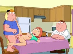 Chris Griffin & Lois Griffin (Family Guy) Cartoon Porn Video – Areola