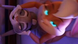 Judy Hopps & Lola Bunny (Disney) Cartoon Porn Video – Against Wall