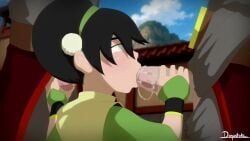 Anonymous Male & Toph Bei Fong (Avatar The Last Airbender) Cartoon Po…