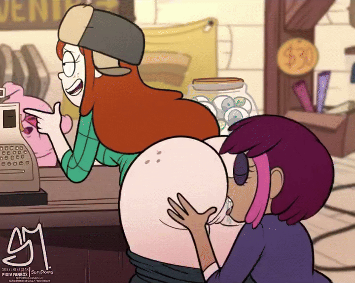 Tambry & Waddles (Disney) Cartoon Porn GIF – Aged Up – Anilingus