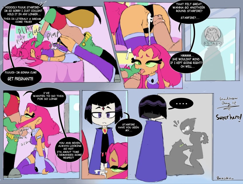 Dick Grayson & Koriand'r (Cartoon Network) Cartoon Porn – ….