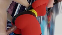 Elastigirl & Helen Parr (Disney) Cartoon Porn Video – Armwear – Ass (2)