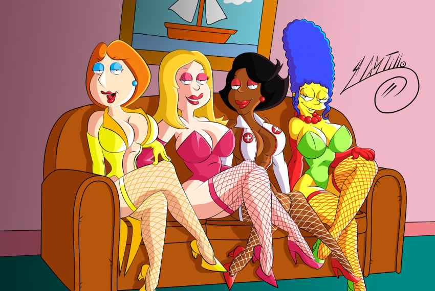 Donna Tubbs & Francine Smith (20th Century Fox) Cartoon Porn – 4milfs