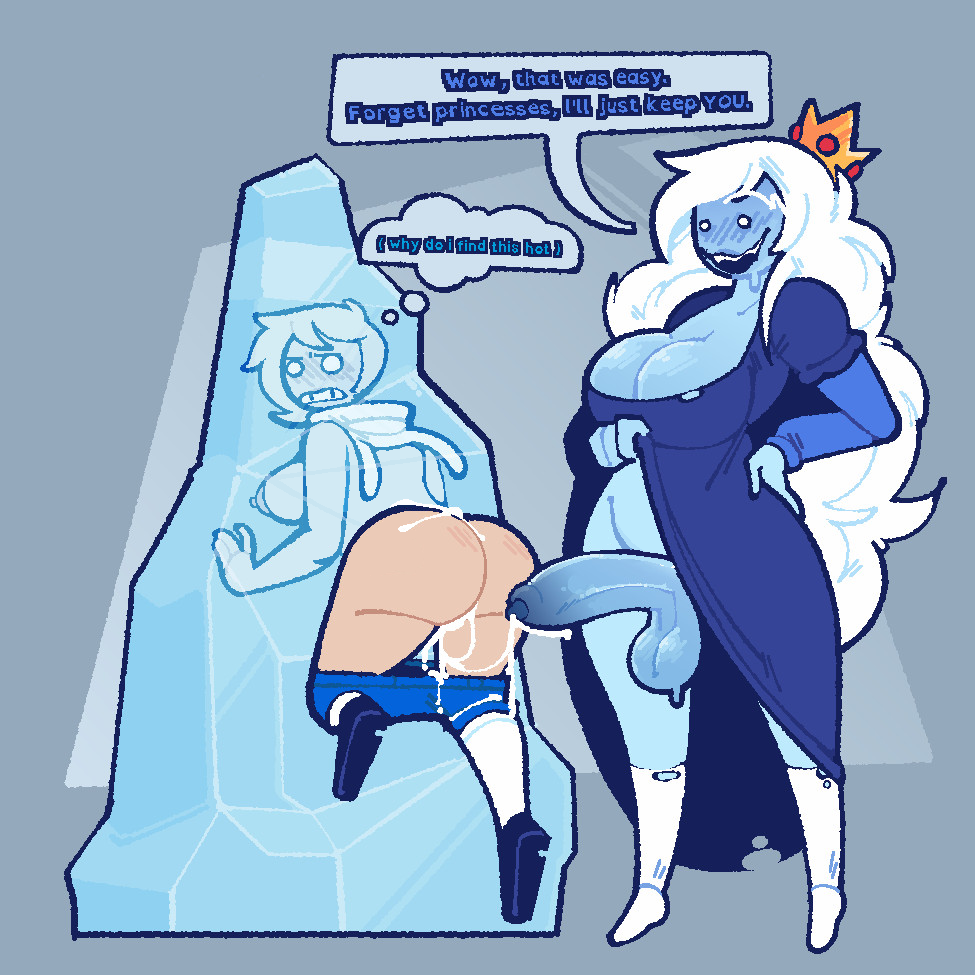 Fionna The Human Girl & Ice Queen (Adventure Time) Cartoon Porn – 1fu…