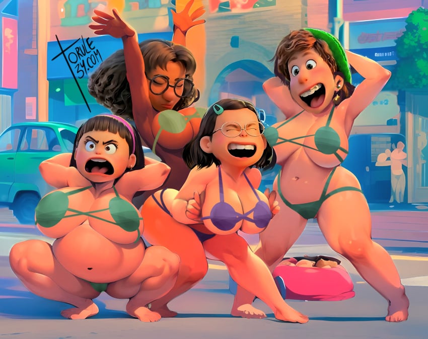 Abby Park & Mei Lee (Disney) Cartoon Porn – Aged Up – Asian