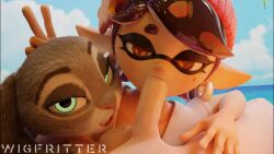 Callie & Callie (Disney) Cartoon Porn Video – Anthro – Athletic