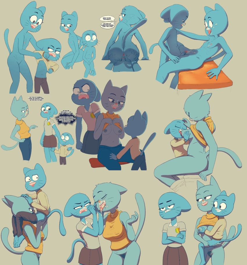 Gumball Watterson & Mary Senicourt (Cartoon Network) Cartoon Porn – N…