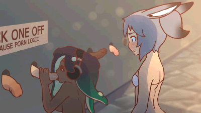 Judy Hopps & Marina (Disney) Cartoon Porn GIF – Blush – Bra