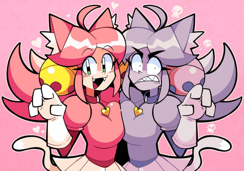 Mad Mew Mew & Mew Mew (Deltarune) Rule 34 – Angry