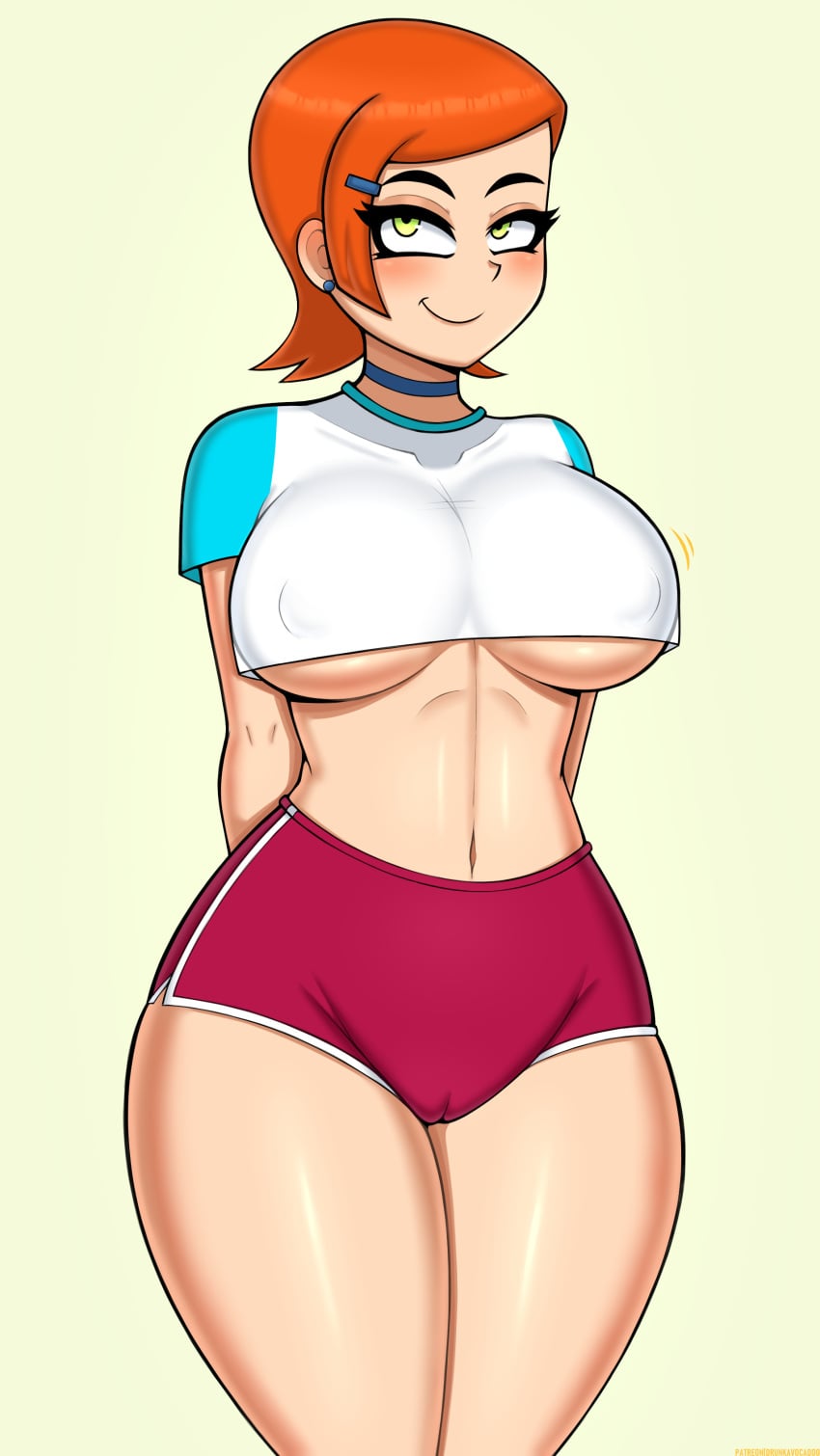 Gwen Tennyson (Ben 10) Cartoon Porn – Aged Up – Alternate Breast Size (6)