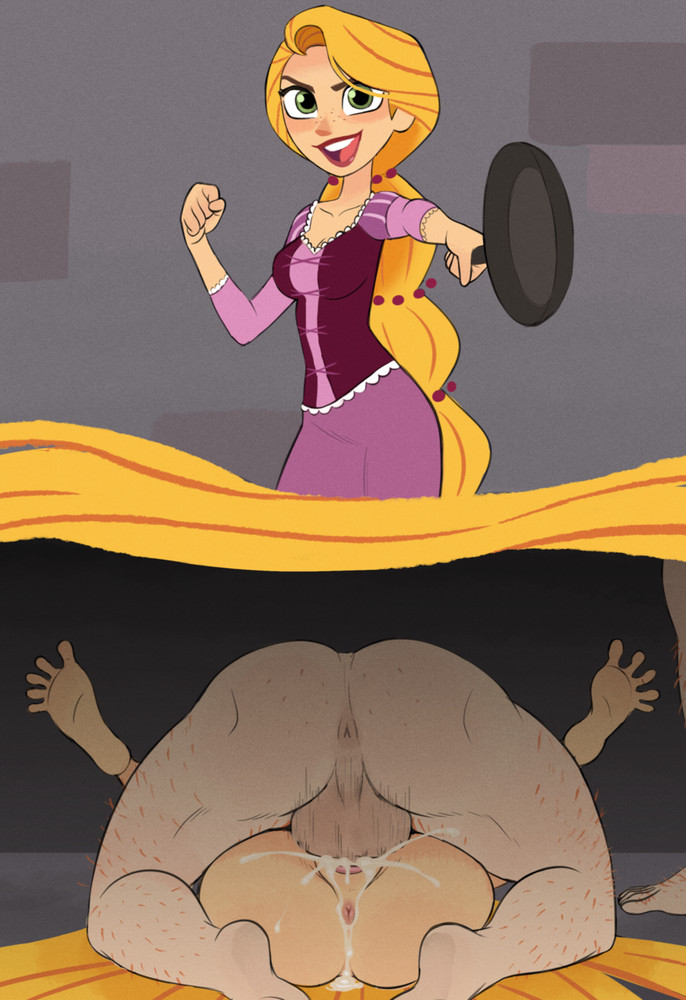 Rapunzel (Disney) Cartoon Porn – Anus – Ass