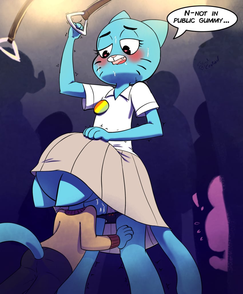 Anais Watterson & Gumball Watterson (Cartoon Network) Cartoon Porn (9)