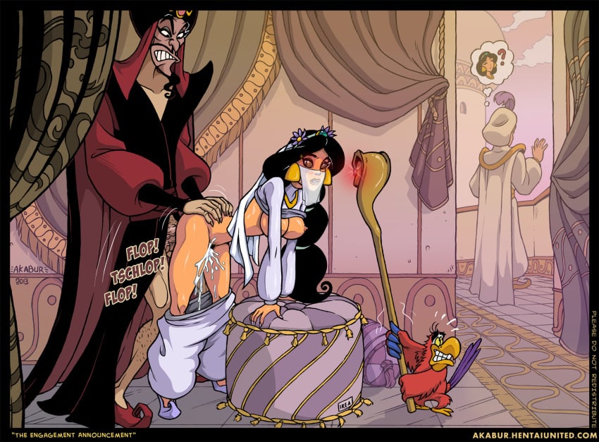 Aladdin & Iago Cartoon Porn – Age Difference – Arab Male