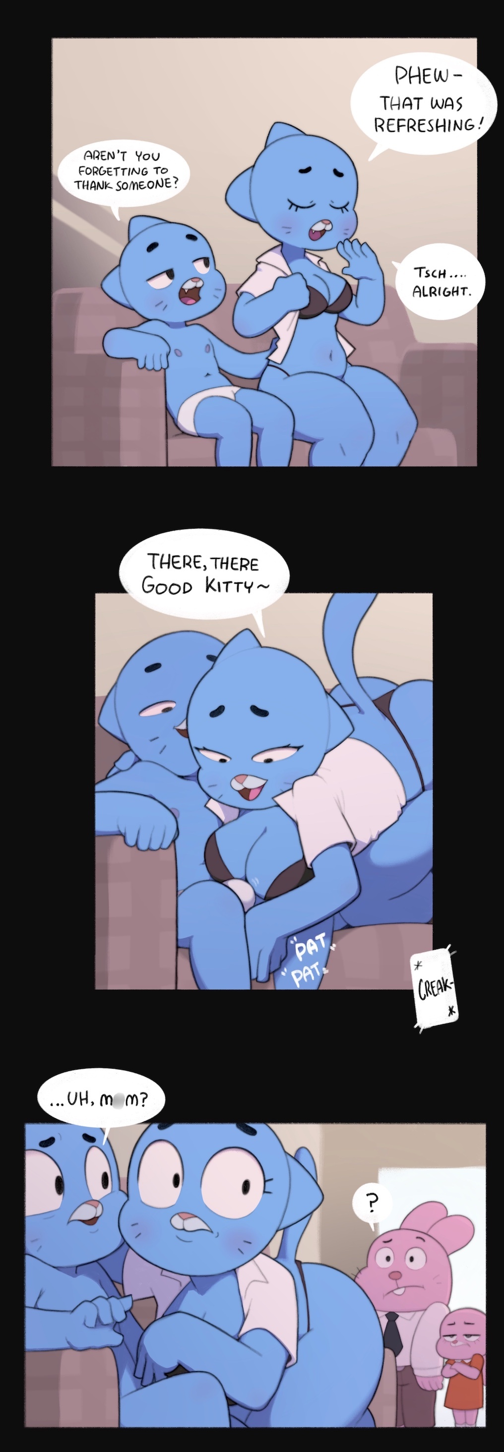 Anais Watterson & Gumball Watterson (Cartoon Network) Cartoon Porn