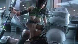 Shinra Guard & Yuffie Kisaragi (Final Fantasy) Rule 34 Video