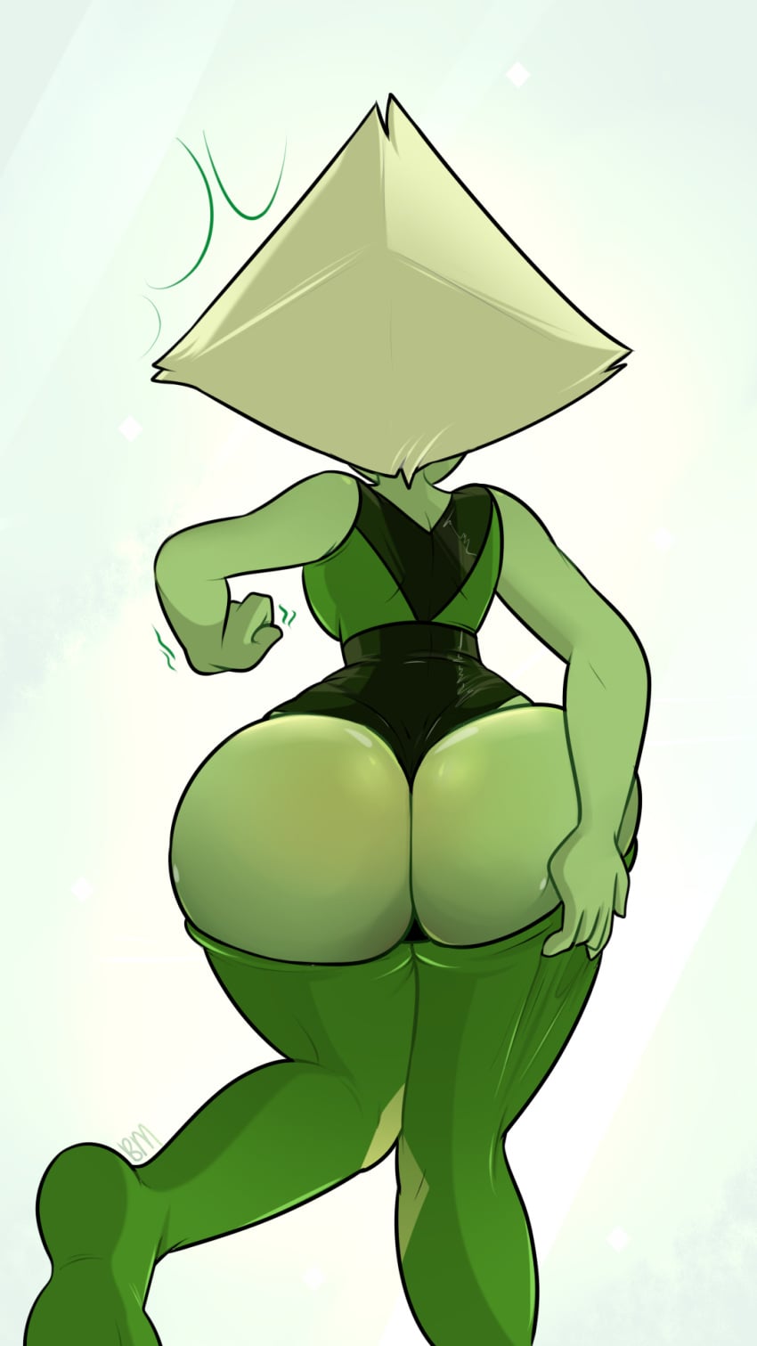 Gem & Peridot (Cartoon Network) Cartoon Porn – Ass – Ass Crack