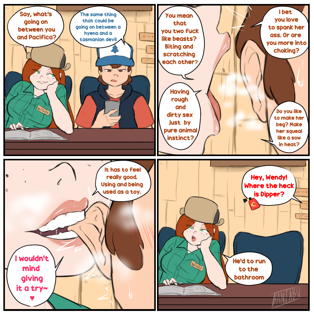 Dipper Pines & Wendy Corduroy (Disney) Cartoon Porn – Baseball Cap