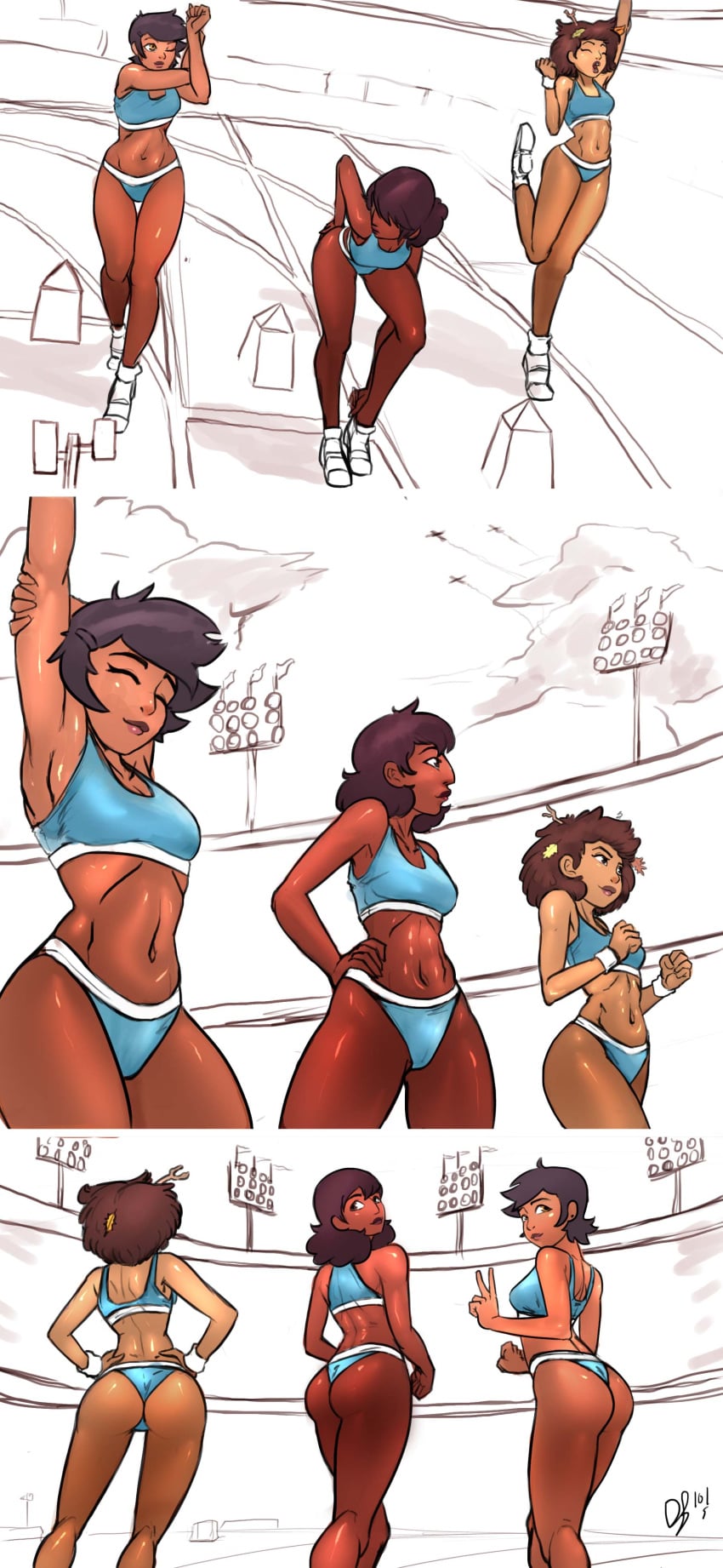 Anne Boonchuy & Connie Maheswaran (Amphibia) Cartoon Porn – Aged Up