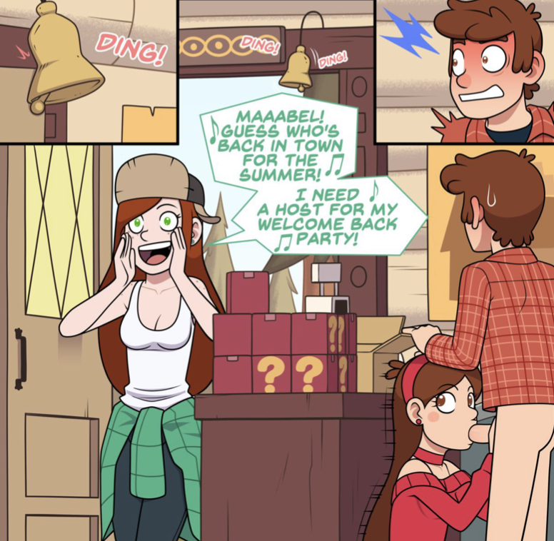Dipper Pines & Mabel Pines (Disney) Cartoon Porn – Aged Up – Bare Sho…