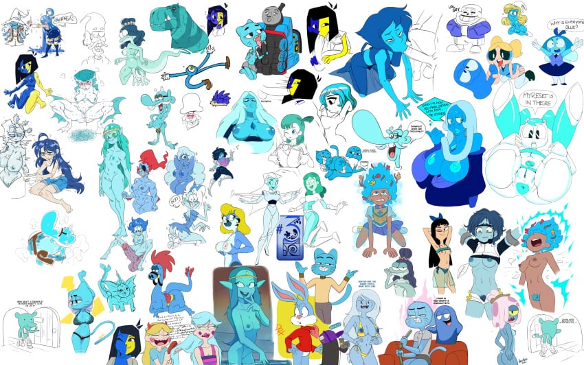 Anne Boonchuy & Aqua (Adult Swim) Cartoon Porn – Alien – Alien Girl
