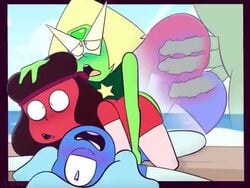 Gem & Peridot (Cartoon Network) Cartoon Porn Video – 1 Eye – Alien