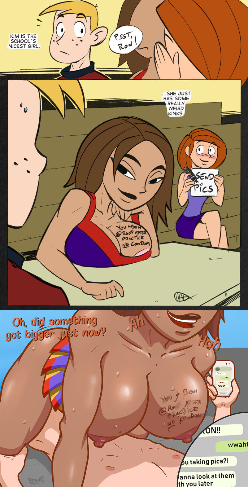 Bonnie Rockwaller & Kimberly Ann Possible (Disney) Cartoon Porn – Ios