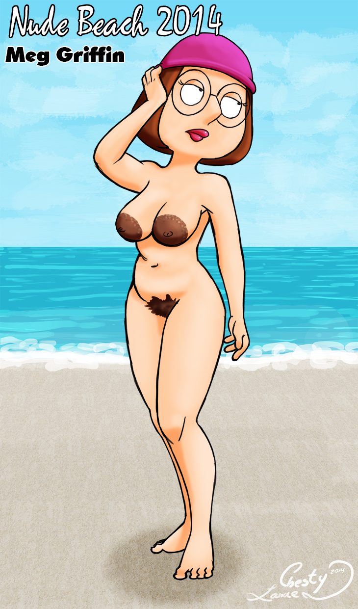 Meg Griffin (20th Century Studios) Cartoon Porn – Areola – Beach